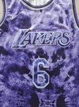 NBA 6 James Los Angeles Lakers 2023-24 MVP Maillot Violet